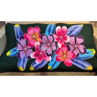 Wholesale Rayon Hand Painted Floral Design by Balinese Artisans